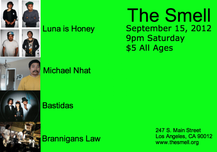 I go on 3rd @The Smell